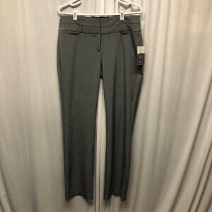 Maurices The IT Fit Smart Boot Trousers Womens Size 7 - 8R Gray Pants NEW